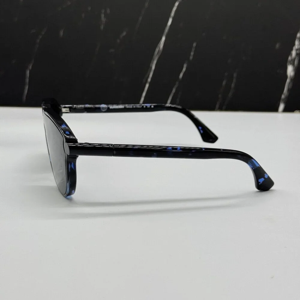 NEW BURBERRY BE4427 4111/87 UNISEX HAVANA BLUE SUNGLASSES BURBERRY BE4427 411187